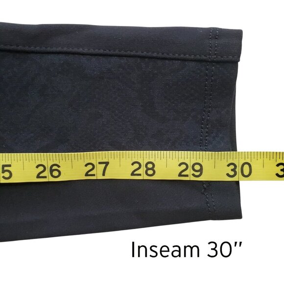 CACHE Stretchy Snakeprint Panel Black Jeggings Size 0 - Picture 14 of 16